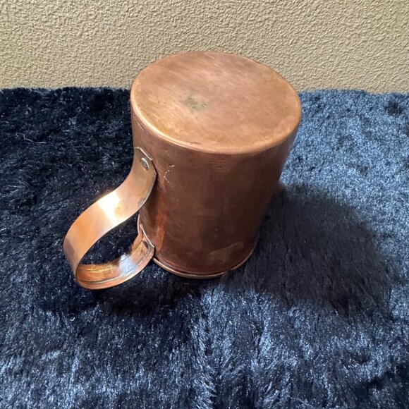 Vintage Copper Pitcher With Handle & Spout - Picture 3 of 3